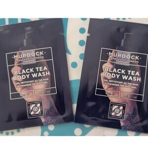 Murdock Barbers Of London Black Tea Body Wash .17oz New Samples 2